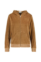 Schlafanzug Velours - Sand - Braun