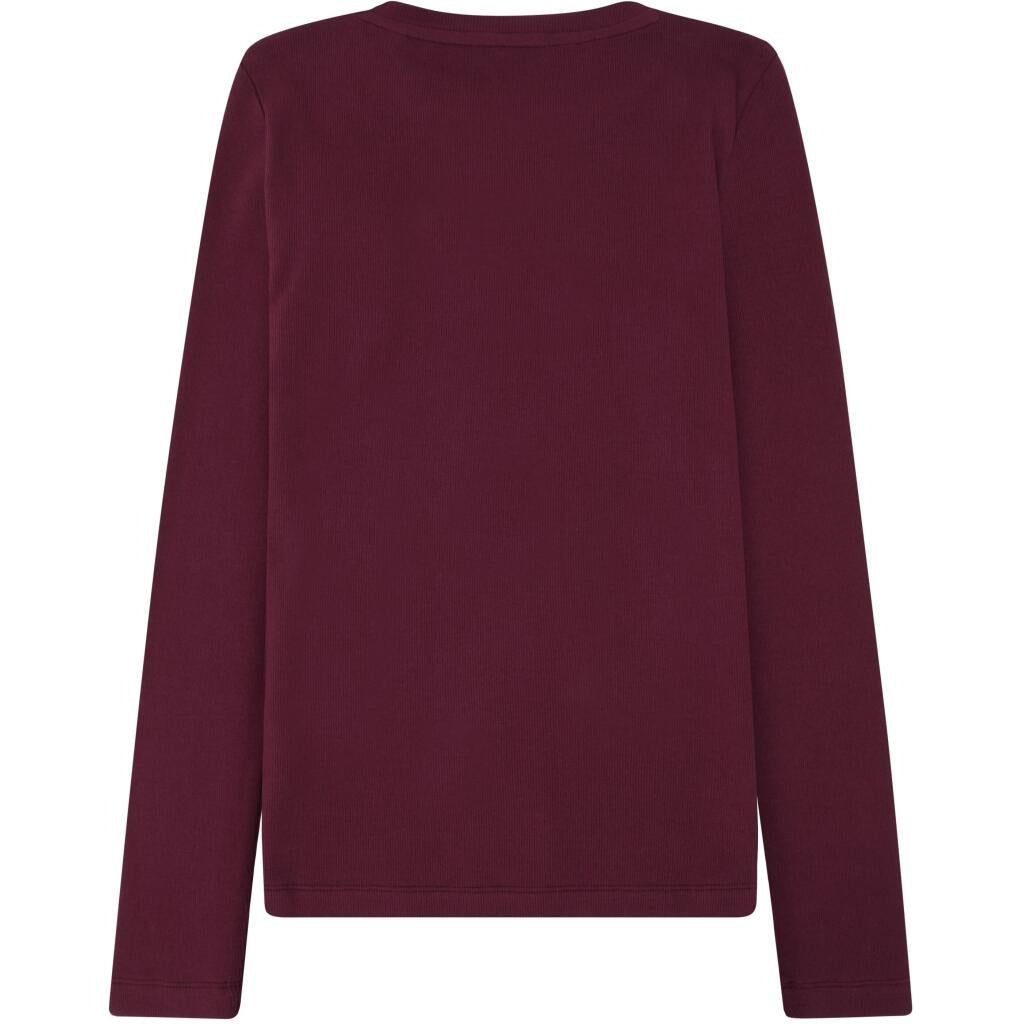Langarmshirt - 1281 Fig - Violett