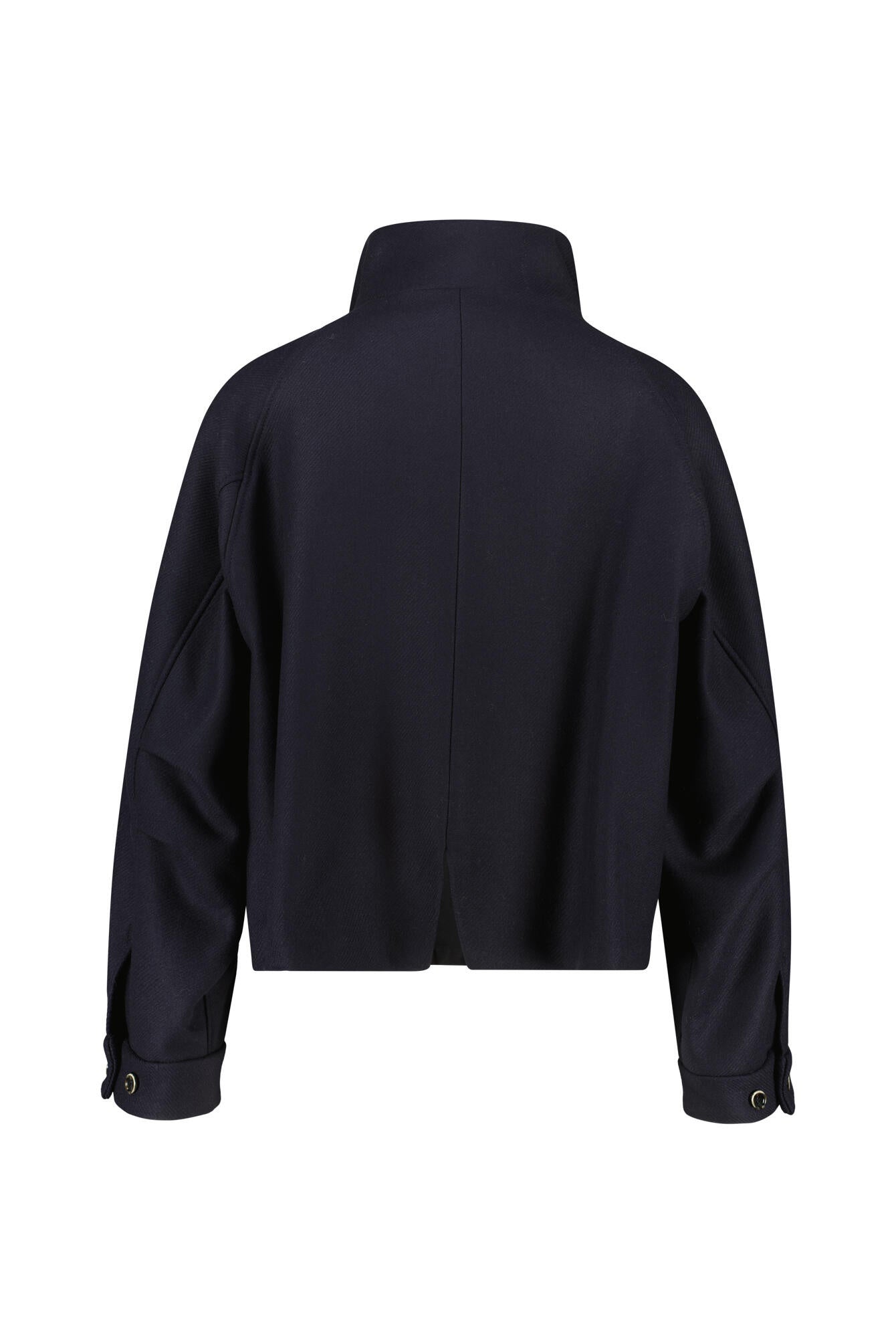 Wolljacke MIRTA mit Stehkragen - Blue Navy - Blau