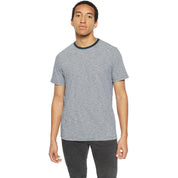 T-Shirt aus Baumwolle - 8021 Blue Stripe - Blau