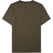 T-Shirt aus Baumwolle - 8037 Green Stripe - Grün