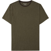 T-Shirt aus Baumwolle - 8037 Green Stripe - Grün