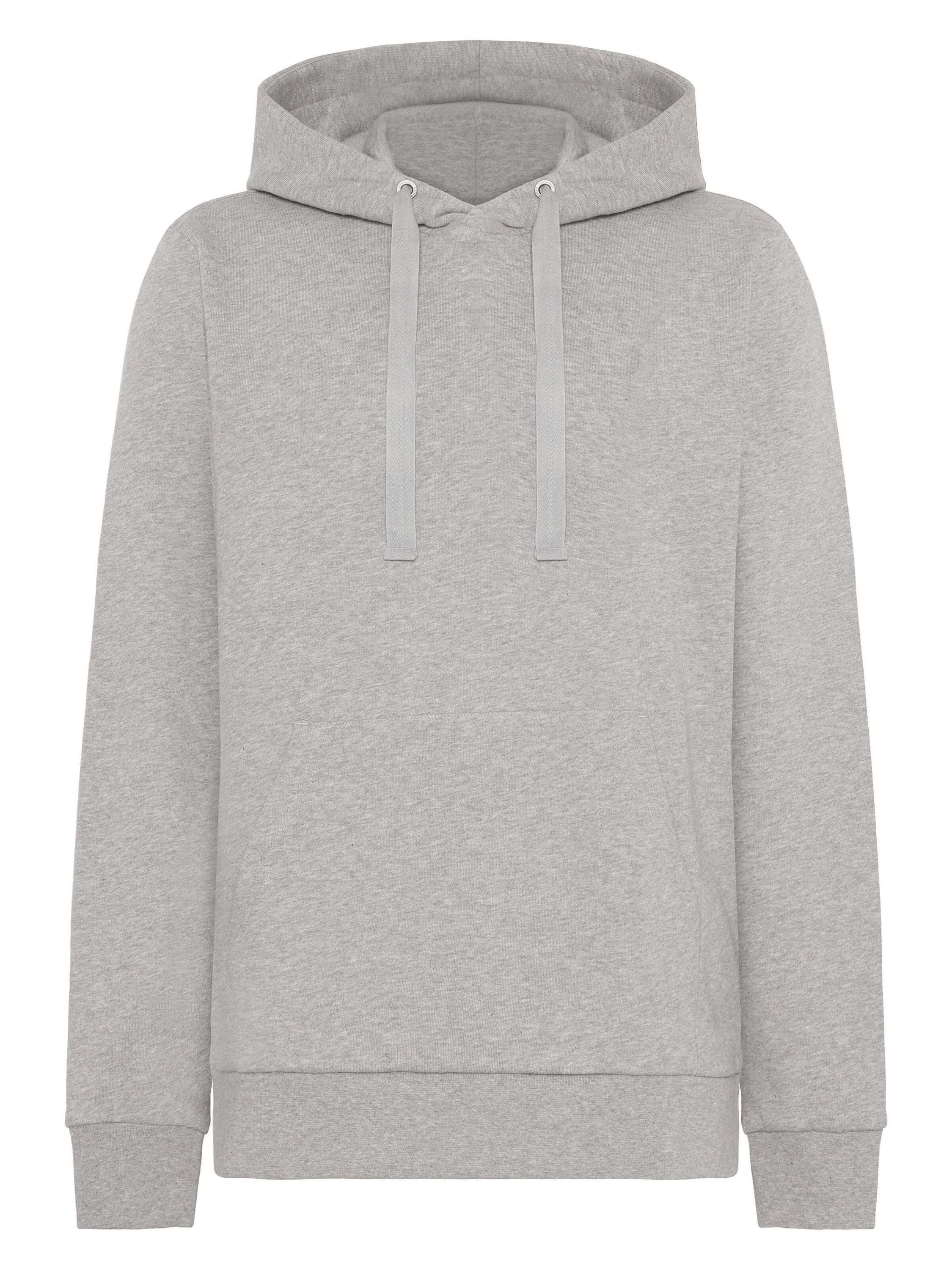 Sweathoodie aus Bio-Baumwolle - 1012 Grey - Grau