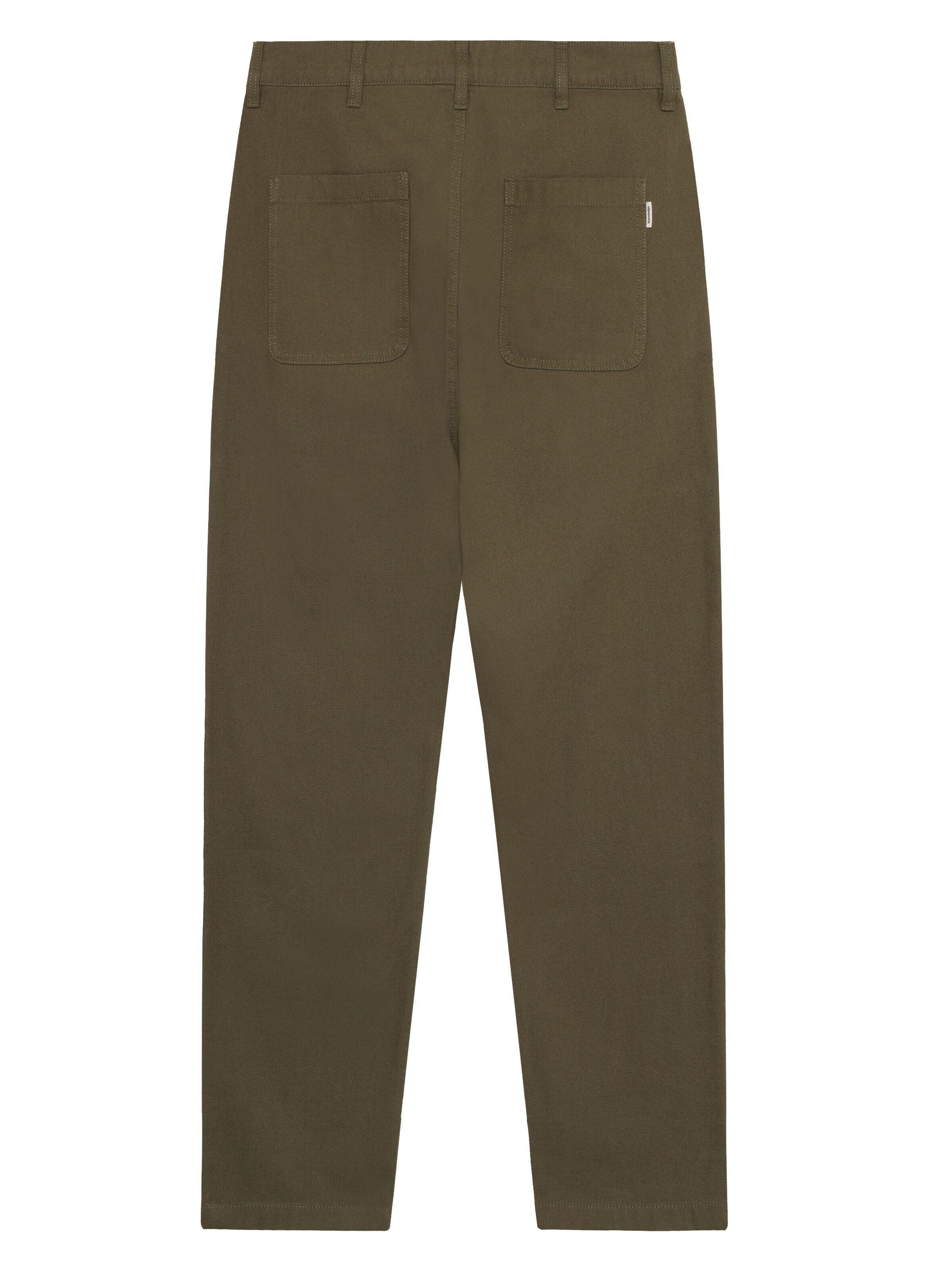 Canvashose TIM Tapered Leg - 1068 Olive - Grün