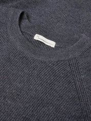 Strickpullover aus Merinowolle - 1073 Dark Grey - Grau