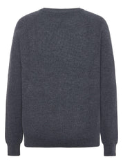 Strickpullover aus Merinowolle - 1073 Dark Grey - Grau