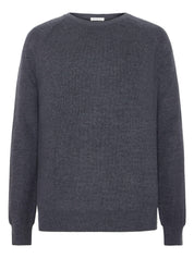 Strickpullover aus Merinowolle - 1073 Dark Grey - Grau