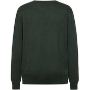 Strickpullover aus Merinowolle - 1090 Forrest Night - Grün