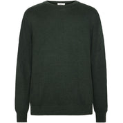 Strickpullover aus Merinowolle - 1090 Forrest Night - Grün