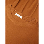 Strickpullover aus Merinowolle - 1485 Pumpkin - Orange