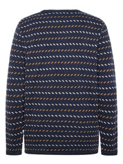 Strickpullover aus Bio-Baumwolle - 1412 Night Sky - Blau