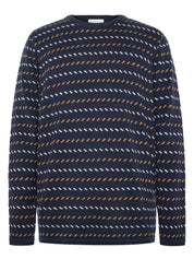 Strickpullover aus Bio-Baumwolle - 1412 Night Sky - Blau