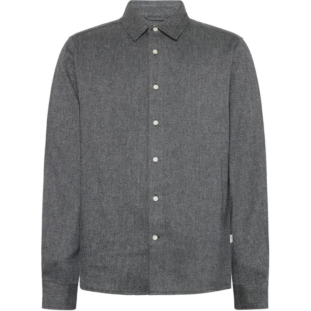 Hemd aus Baumwolle - 1228 Light Grey - Grau