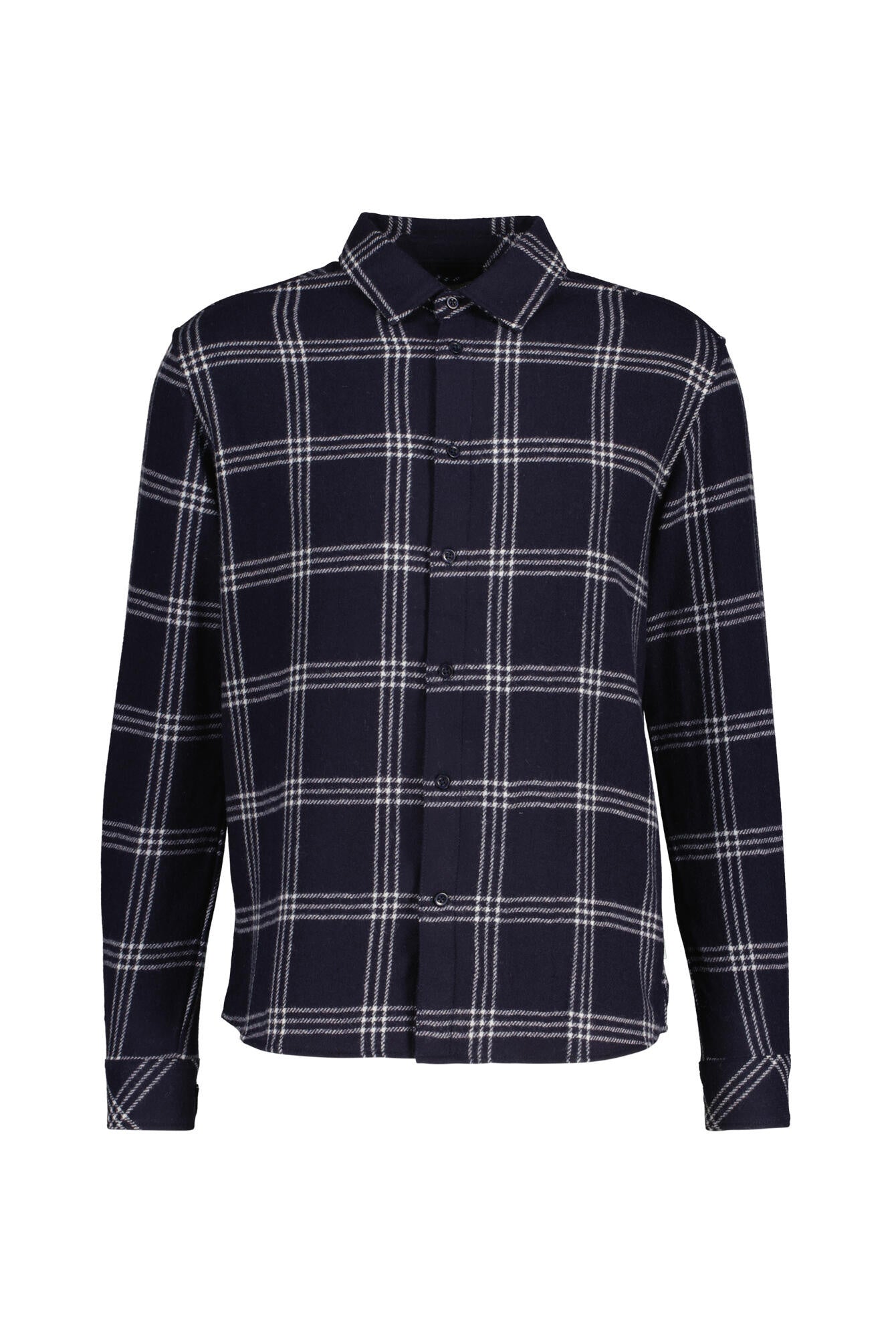 Overshirt aus Merinowolle - 7021 blue - Blau