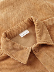 Cordovershirt aus Bio-Baumwolle - 1484 Apple - Braun