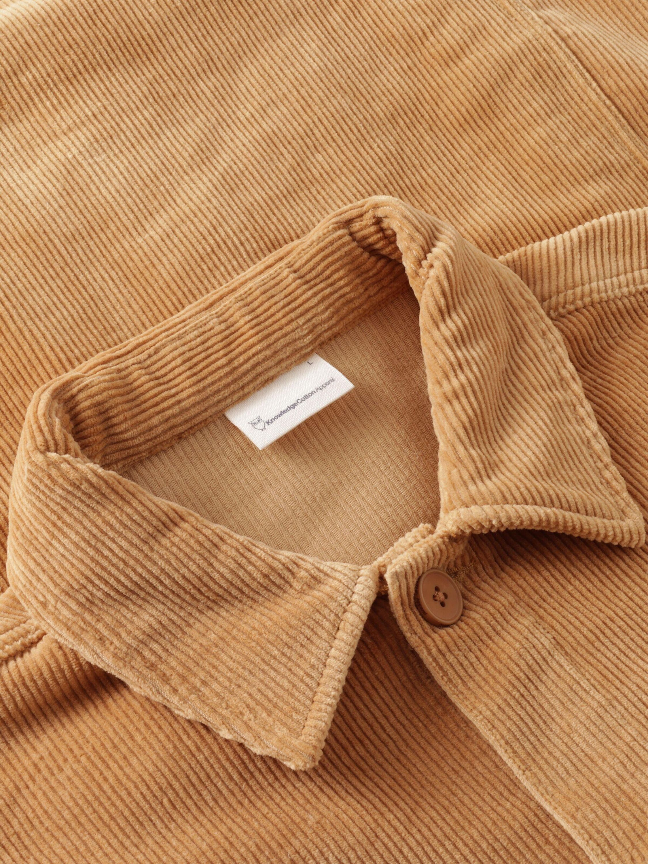 Cordovershirt aus Bio-Baumwolle - 1484 Apple - Braun