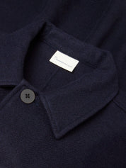 Overshirt aus Merinowolle - 1412 Night Sky - Blau