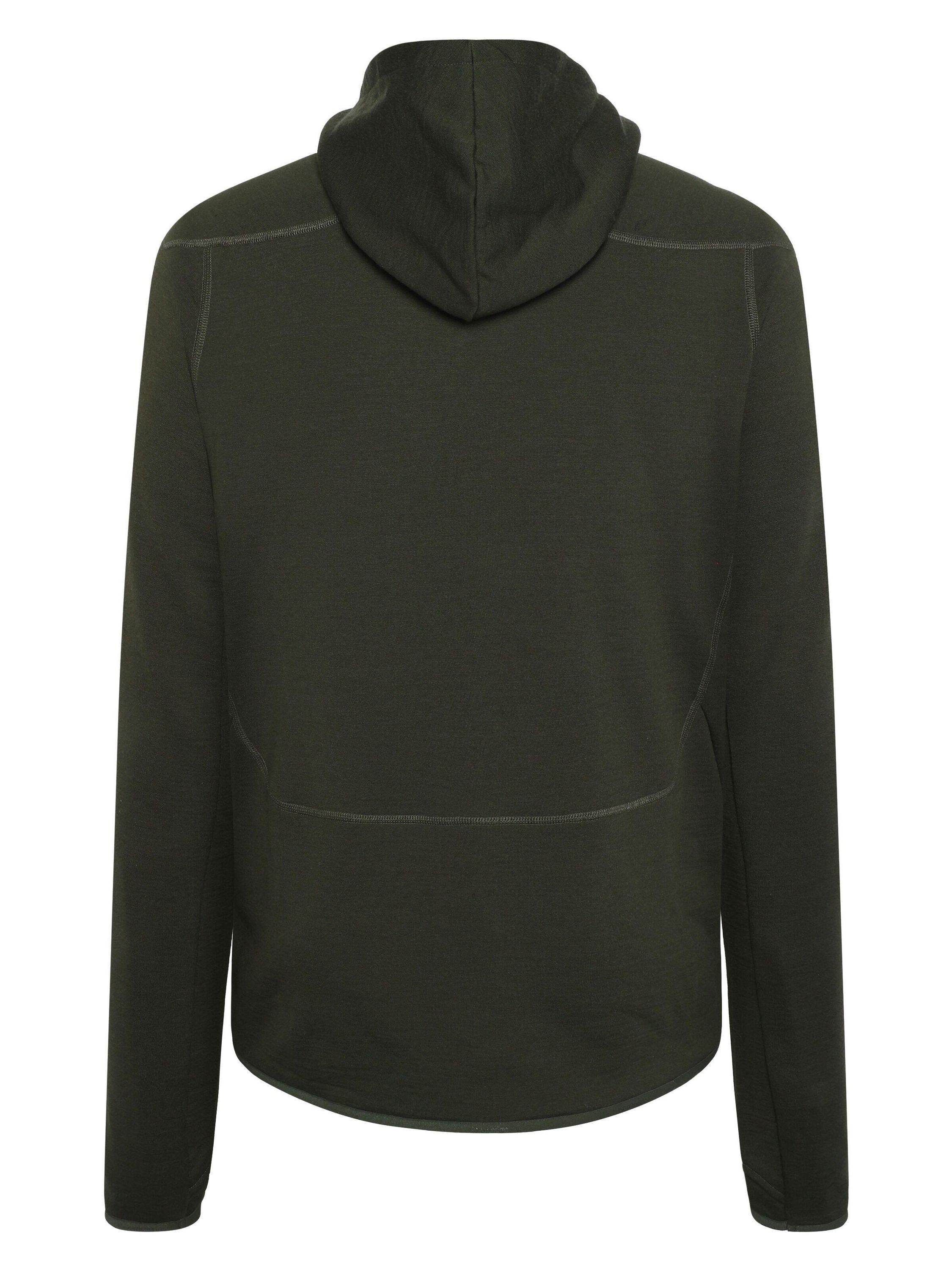 Unterziehjacke aus Merinowolle - 1090 Forrest Night - Grün