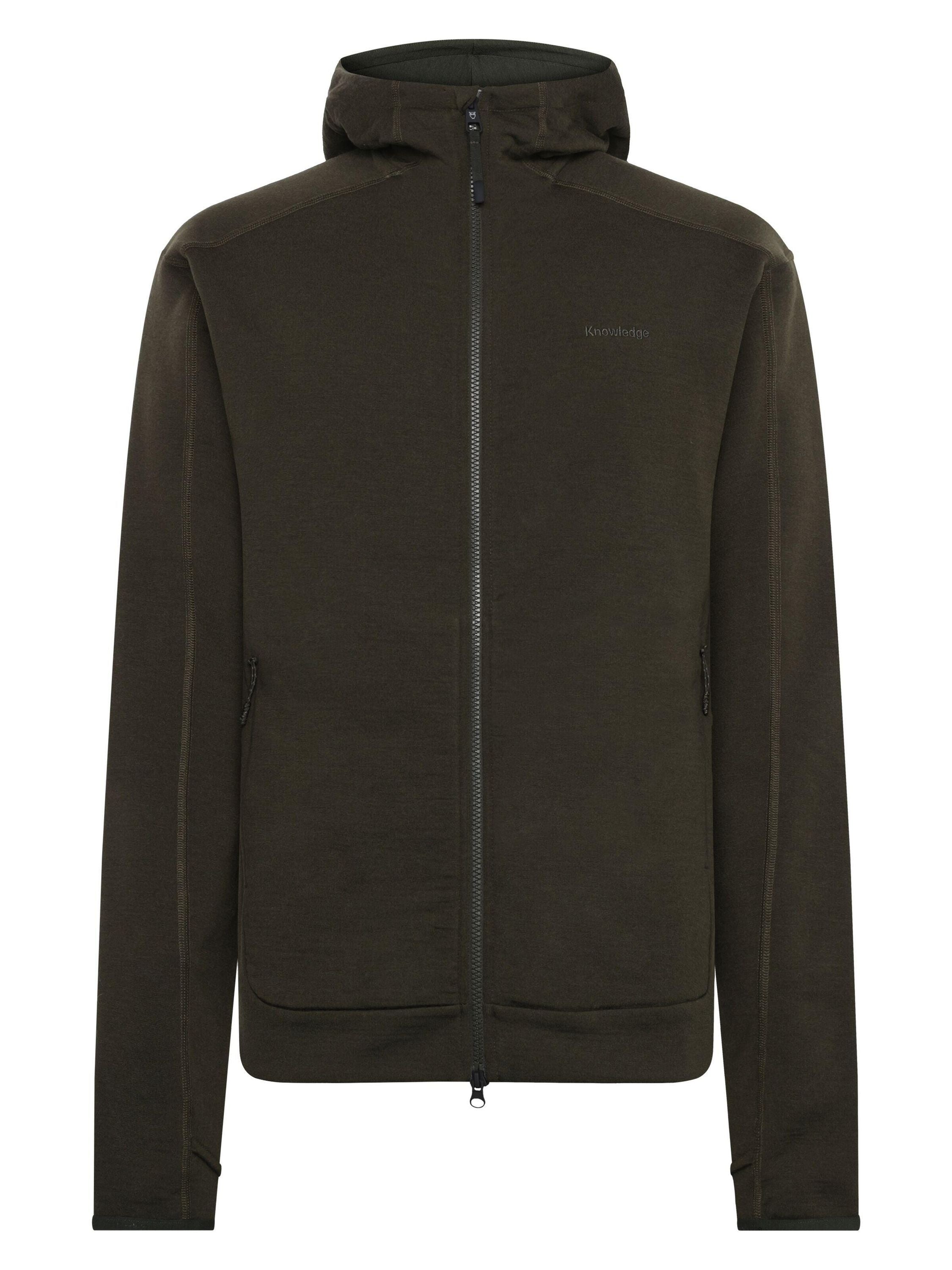Unterziehjacke aus Merinowolle - 1090 Forrest Night - Grün