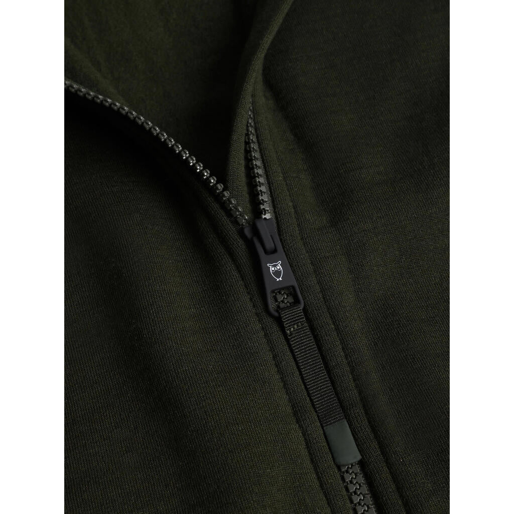 Funktionsjacke aus Merinowolle - 1090 Forrest Night - Grün