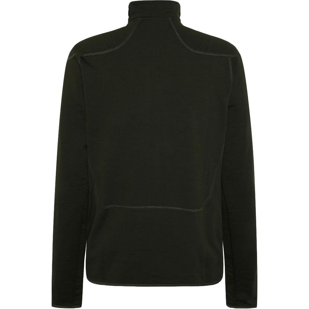 Funktionsjacke aus Merinowolle - 1090 Forrest Night - Grün