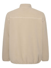 Fleecejacke mit Stehkragen - 1228 Light Grey - Grau
