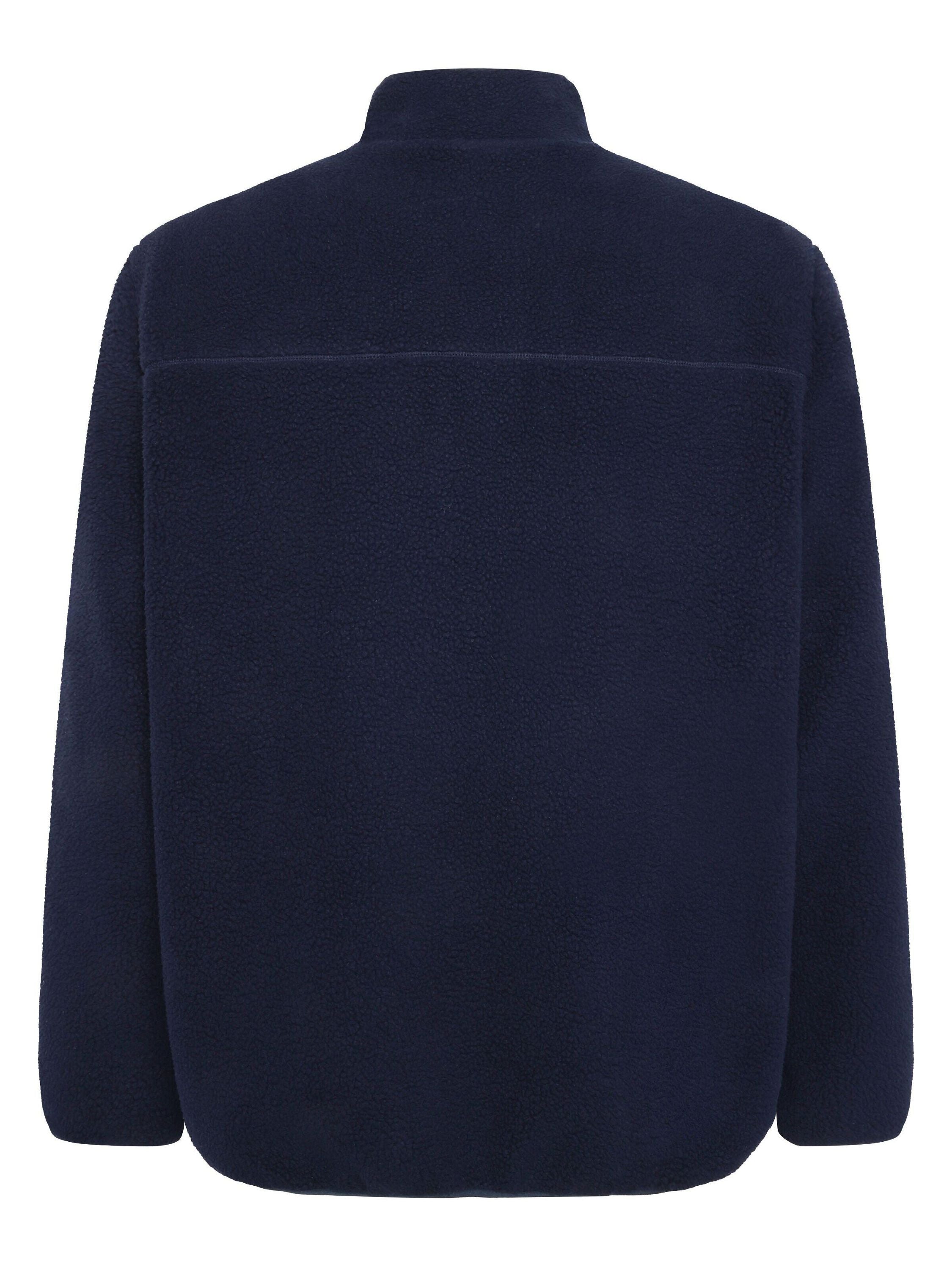 Fleecejacke mit Stehkragen - 1412 Night Sky - Blau