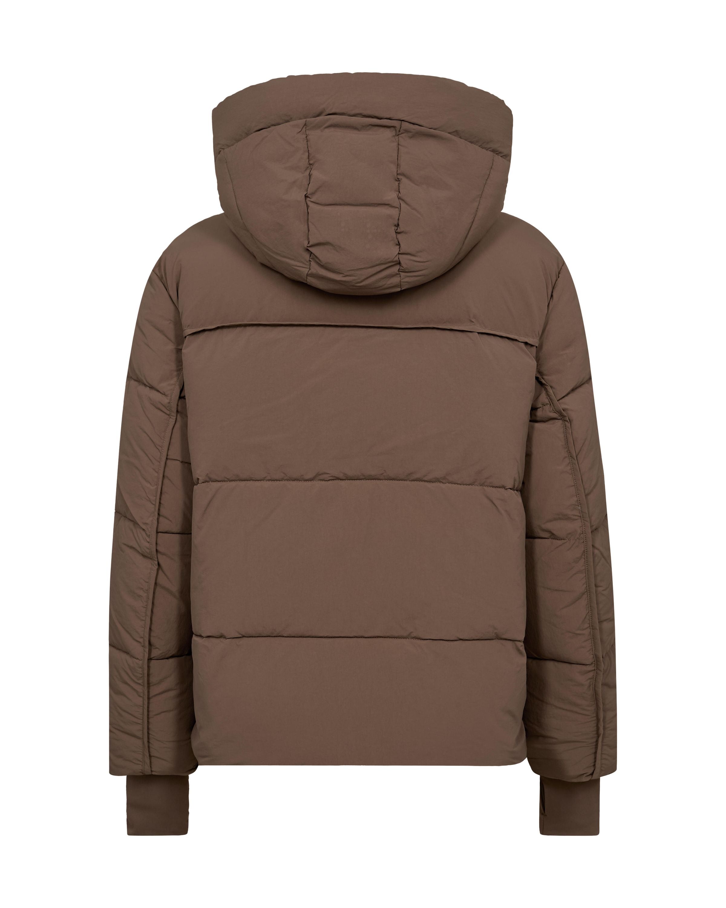 Steppjacke OLLIE mit Kapuze - 662 Chocolate Chips - Braun