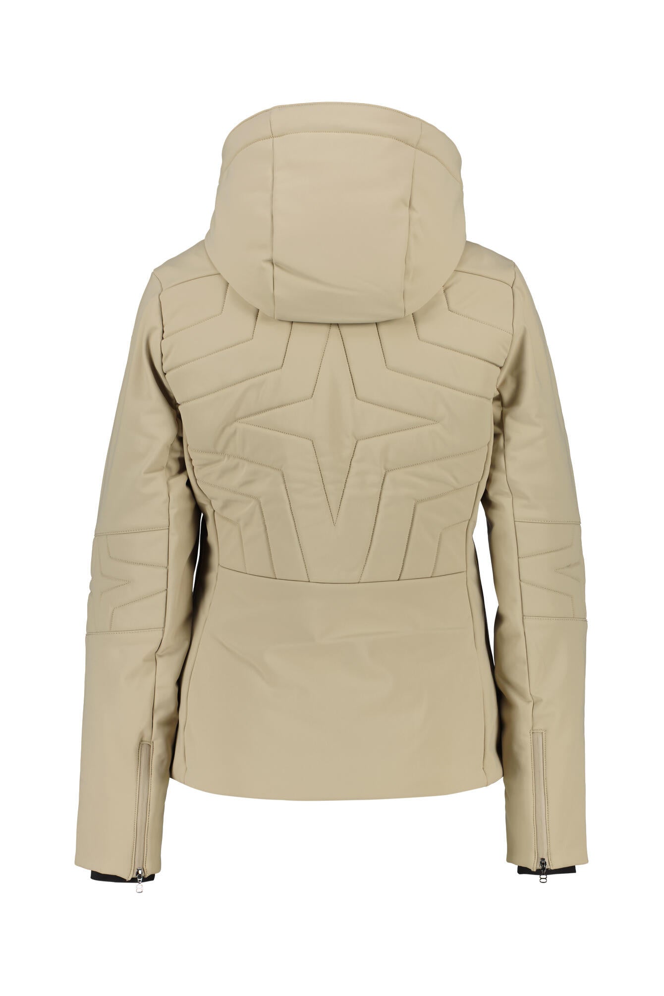 Skijacke VIENNA mit Kapuze - Light Beige - Beige