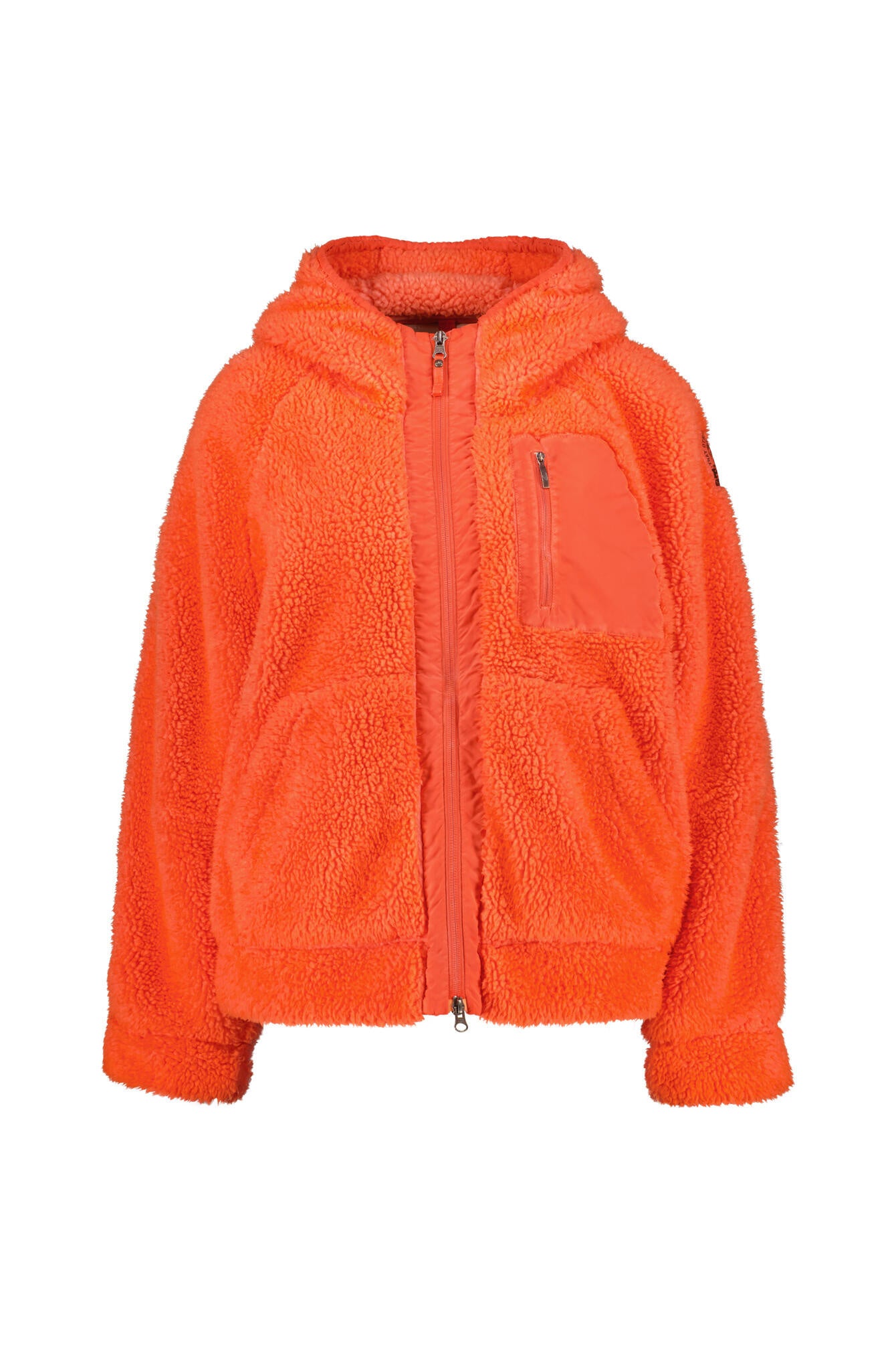 Teddyjacke CREAMY mit Kapuze - 0733 Grendaine - Orange