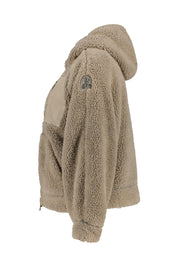 Teddyjacke CREAMY mit Kapuze - 0772 Mastic - Braun