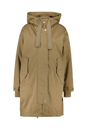 Mantel META Relaxed Fit - 132 Dark Sand - Beige