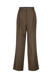 Bundfaltenhose DARCEY Wide Leg - 0091 Walnut Brown - Braun