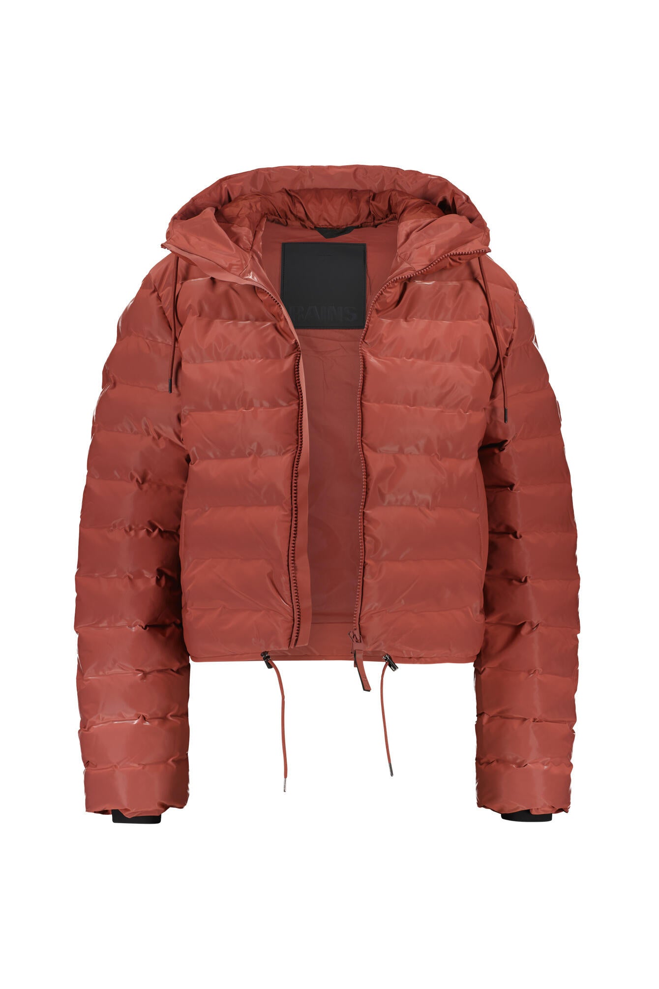 Steppjacke LOHJA mit Kapuze - Honor - Rot