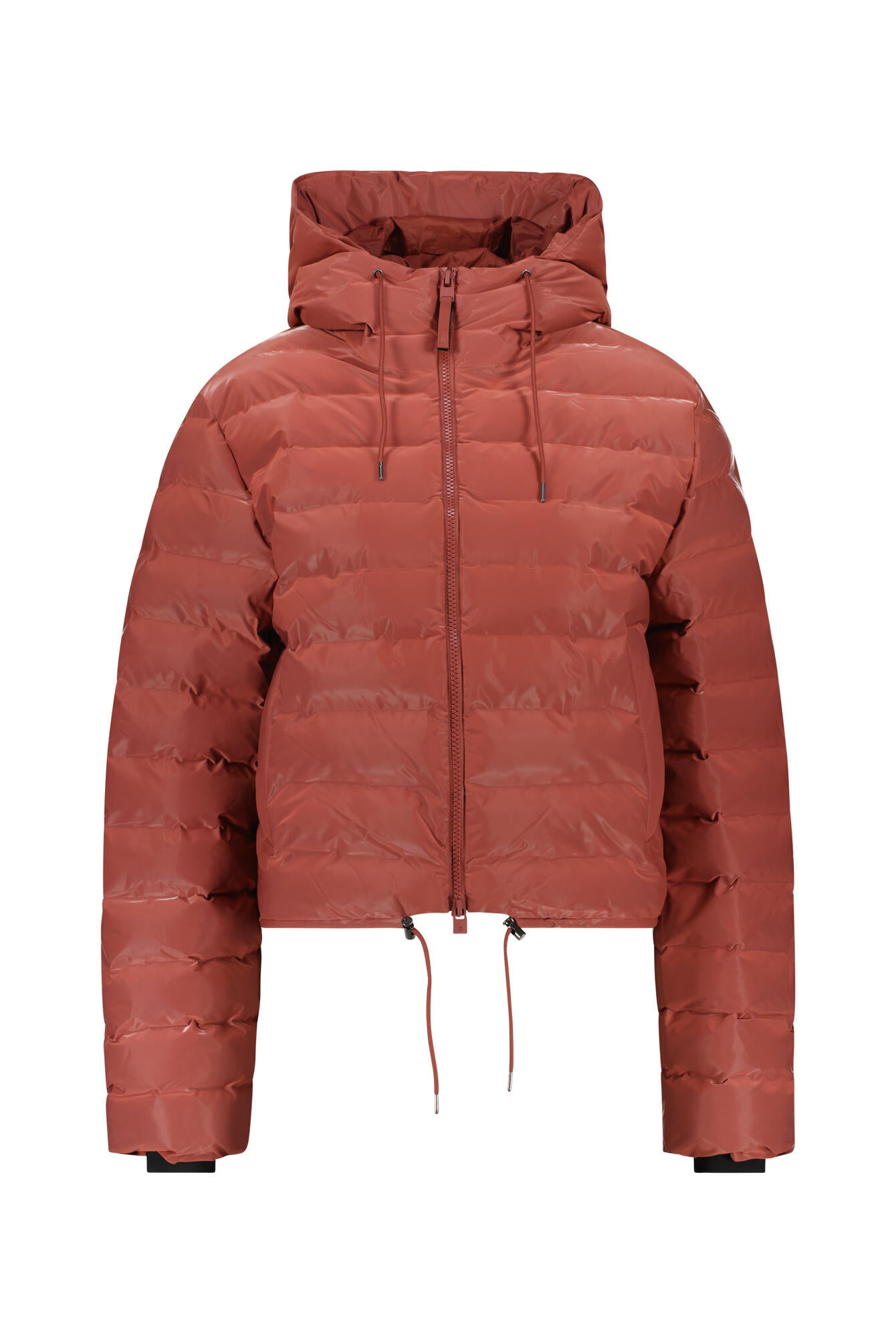 Steppjacke LOHJA mit Kapuze - Honor - Rot