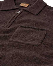 Strickpullover RYAN aus Wolmix - 769 Chocolate Brown - Braun