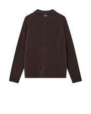 Strickpullover RYAN aus Wolmix - 769 Chocolate Brown - Braun