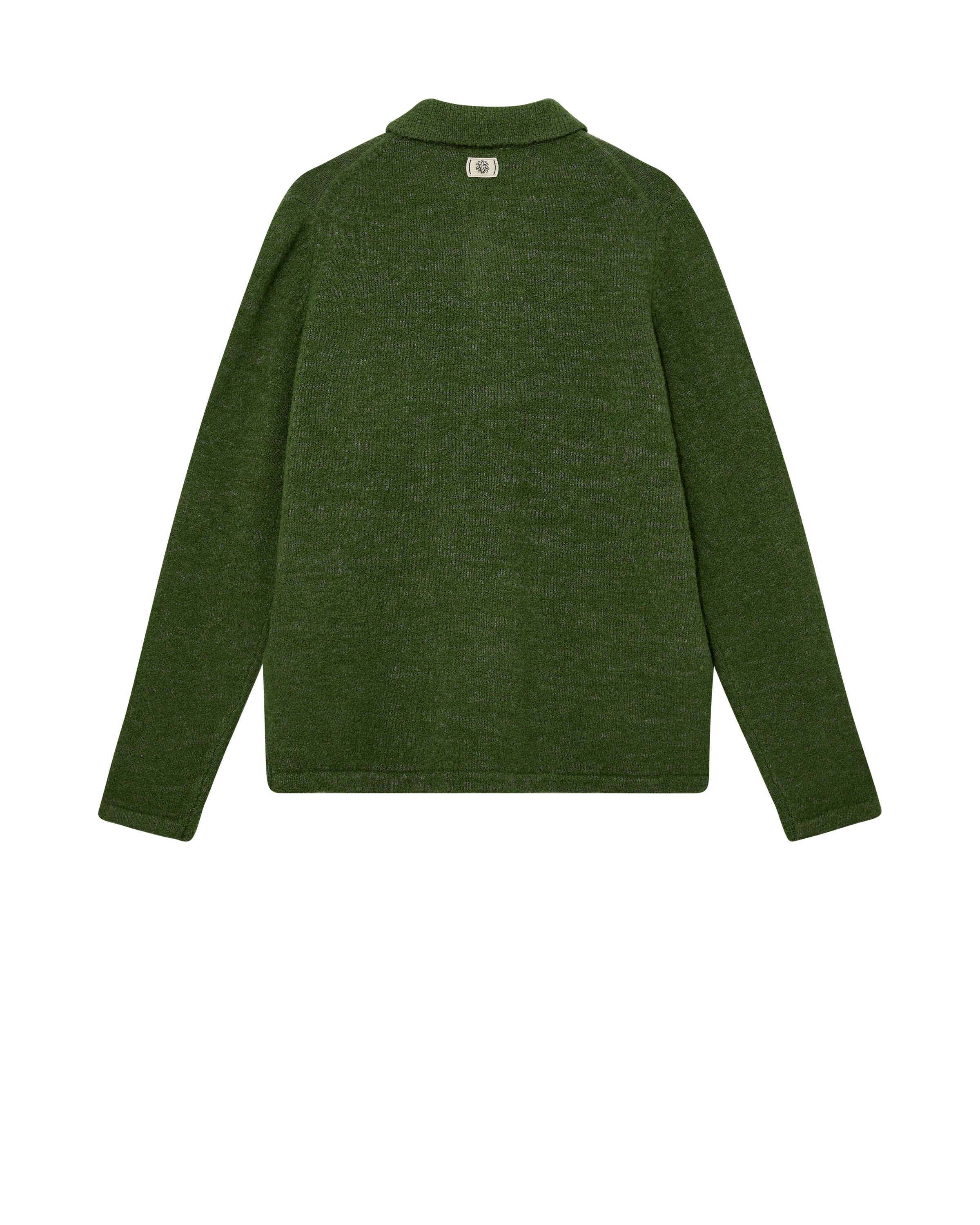 Strickpullover RYAN aus Wolmix - 960 Cactus - Grün