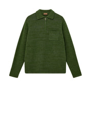 Strickpullover RYAN aus Wolmix - 960 Cactus - Grün