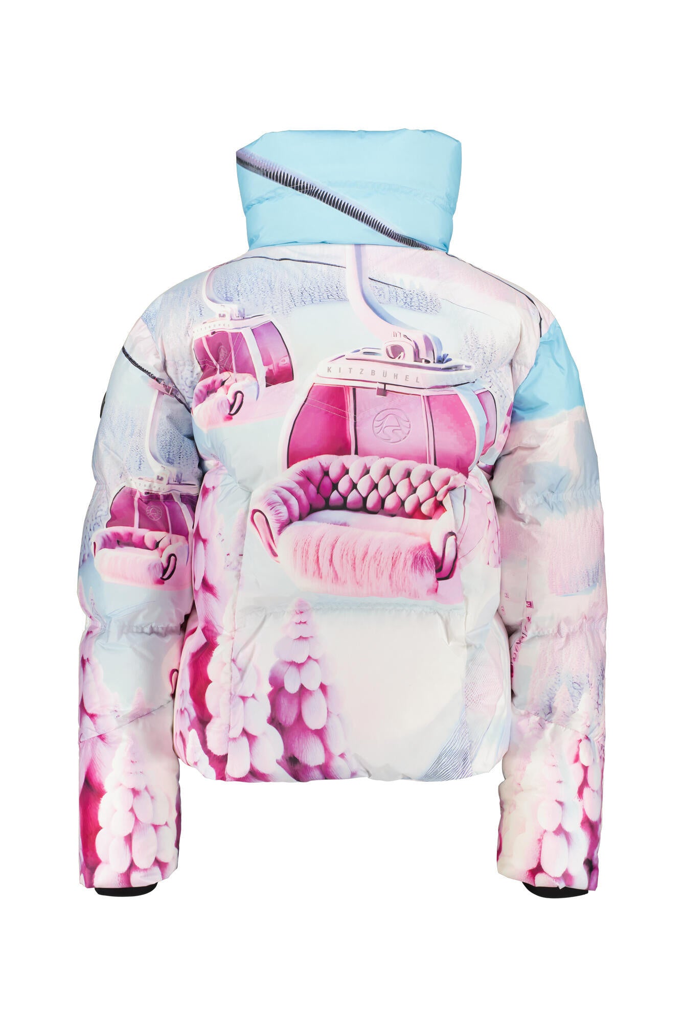 Skijacke AMALFI mit Stehkragen - 7203 Pastel Violet - Rosa