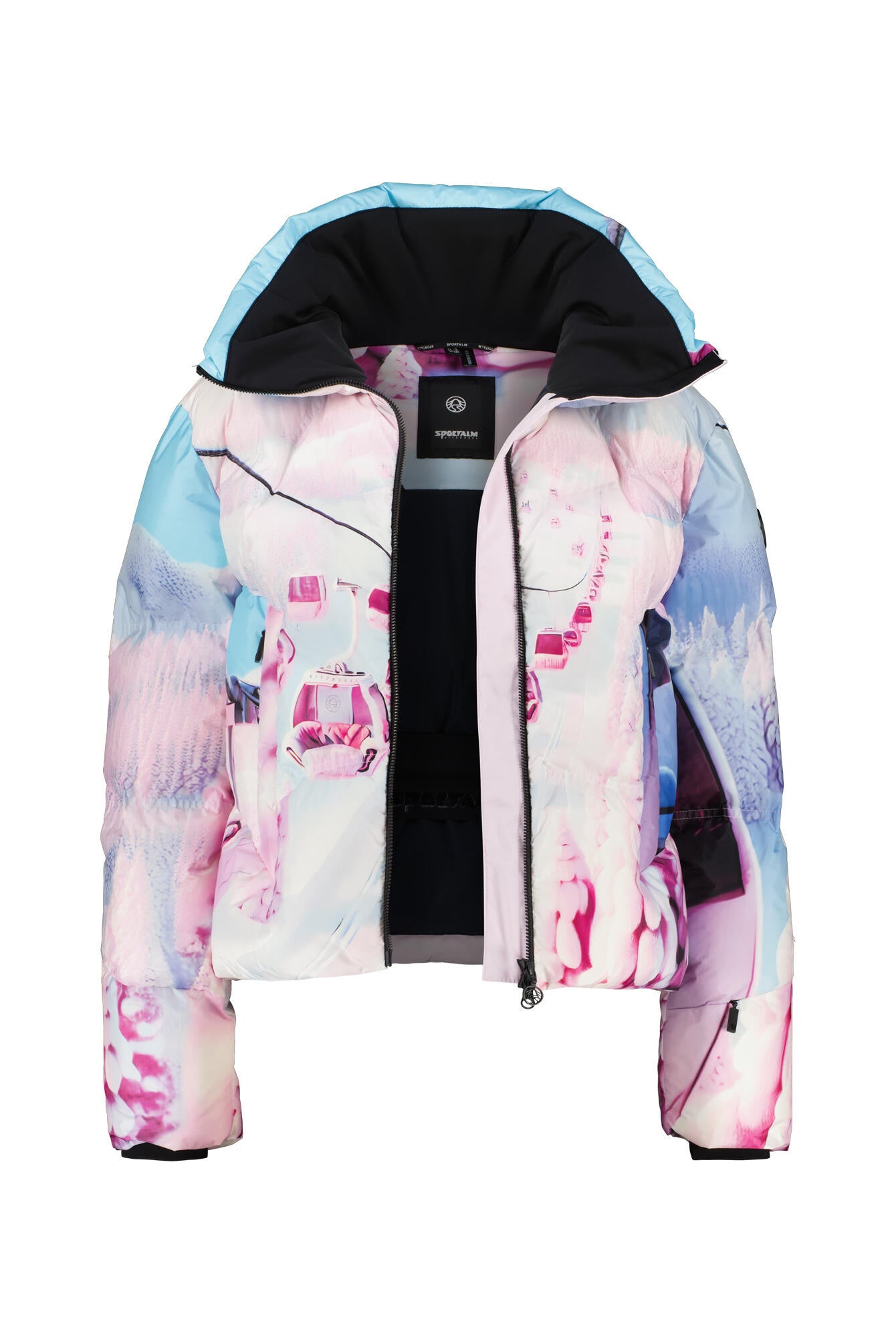 Skijacke AMALFI mit Stehkragen - 7203 Pastel Violet - Rosa