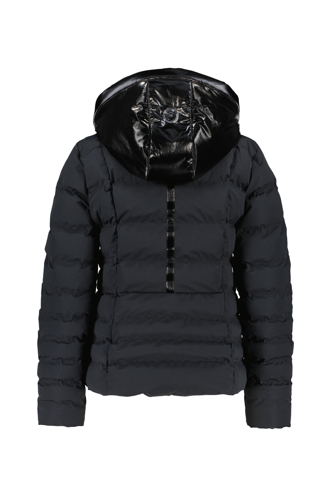 Skijacke PRAG mit abnehmbarer Kapuze - 5900 Black - Schwarz