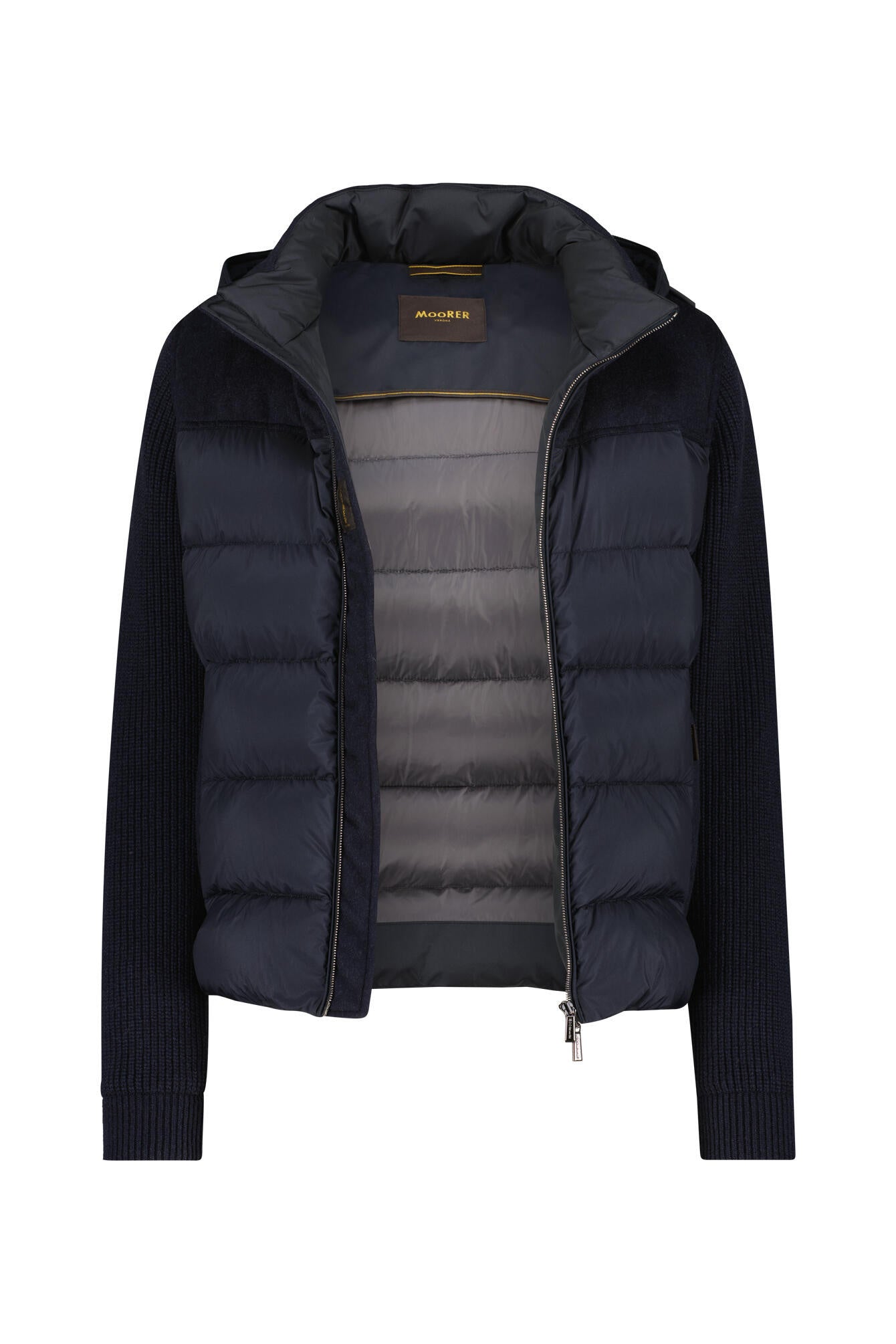 Hybridjacke ALLORI mit abnehmbarer Kapuze - V1980 Blue Grey - Blau