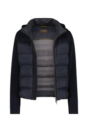 Hybridjacke ALLORI mit abnehmbarer Kapuze - V1980 Blue Grey - Blau