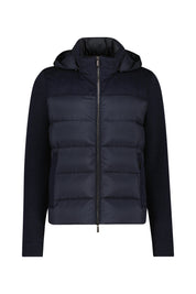 Hybridjacke ALLORI mit abnehmbarer Kapuze - V1980 Blue Grey - Blau