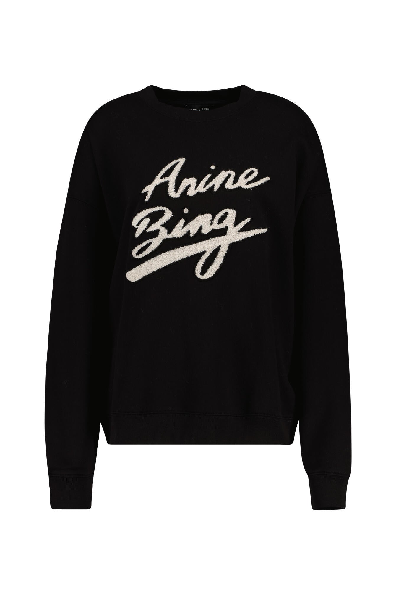 Sweatshirt MILES aus Baumwolle - Black - Schwarz