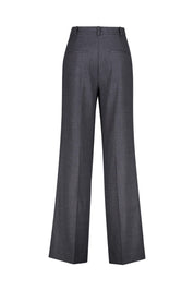 Businesshose TRENT Wide Leg - Dark Grey - Grau