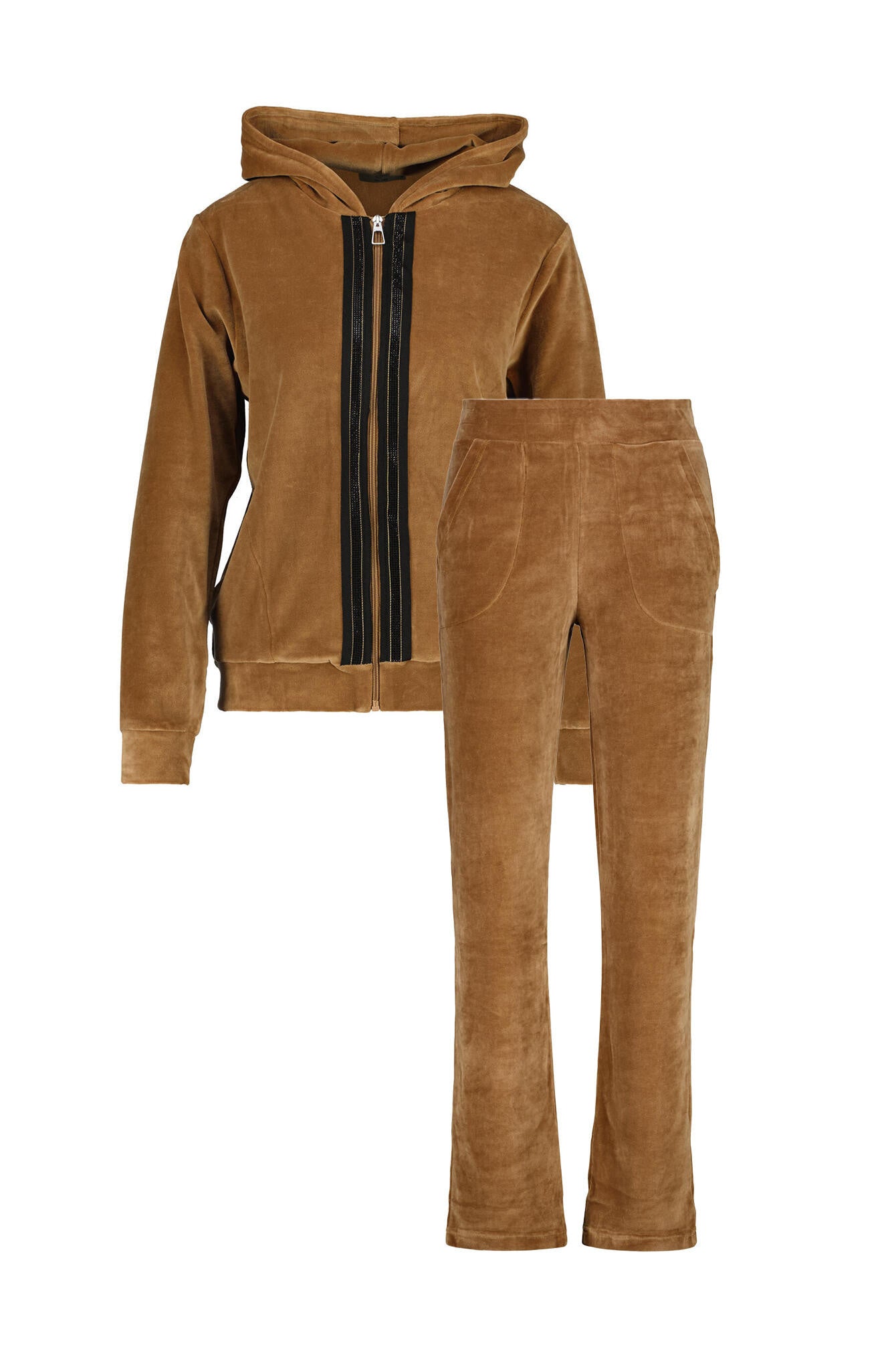 Schlafanzug aus Baumwollmix - Sand - Braun