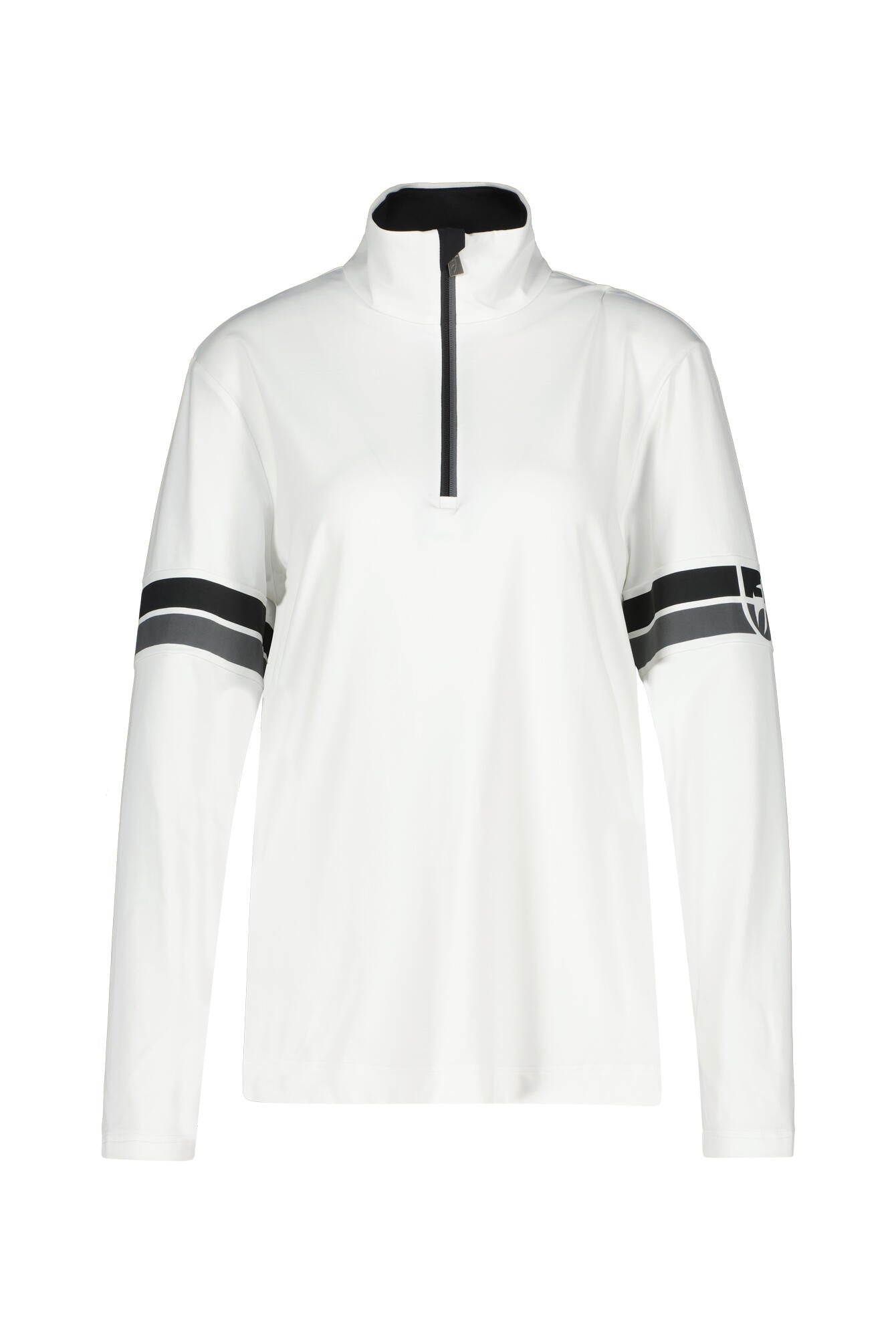 Funktionsshirt MATEO mit Stehkragen - 912 Iron Gate - Weiß