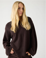 Strickpullover aus Wolle - 1487 Chocolate Torte - Braun